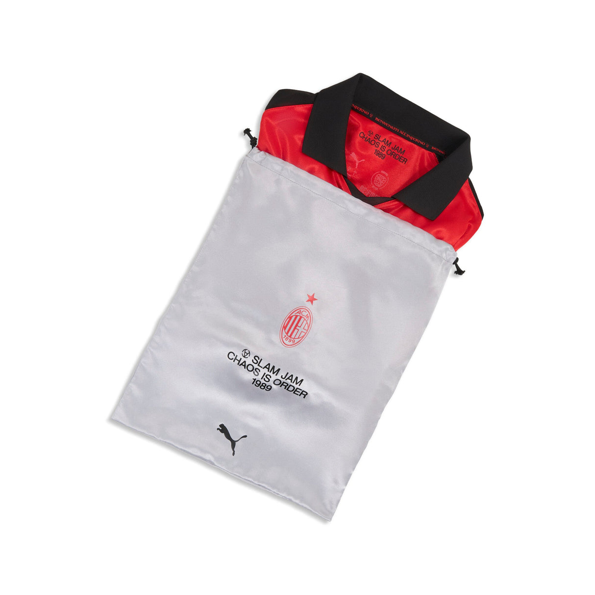 PUMA AC Milan x Slam Jam Limited Edition Long Sleeve Men's Soccer Jersey 26/27 -Red - Best Buy Soccer