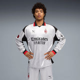 PUMA AC Milan x Slam Jam Limited Edition Long Sleeve Men's Soccer Jersey 26/27 - Silver - Best Buy Soccer