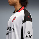 PUMA AC Milan x Slam Jam Limited Edition Long Sleeve Men's Soccer Jersey 26/27 - Silver - Best Buy Soccer