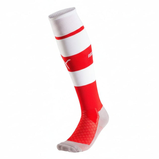 PUMA Arsenal Hooped Socks - Red/White - Best Buy Soccer