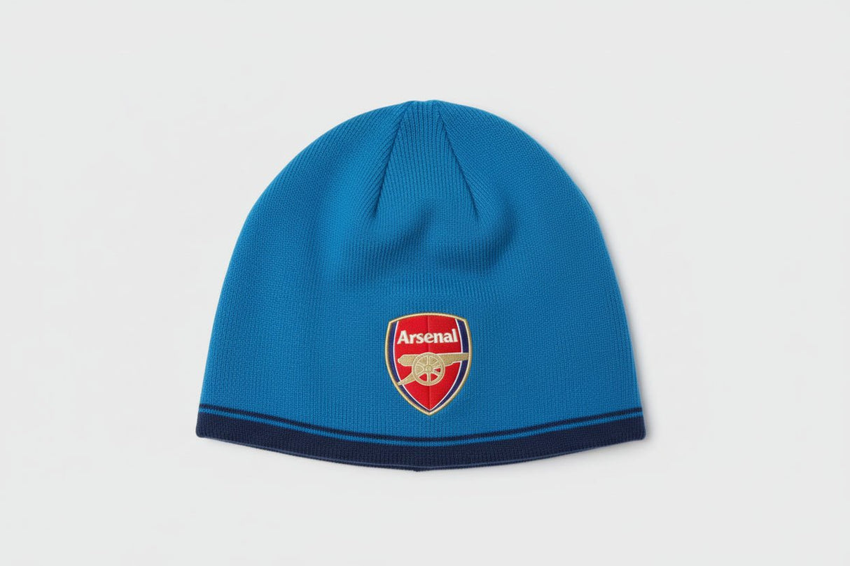 PUMA Arsenal Performance Reversible Beanie Navy/Yellow - Best Buy Soccer