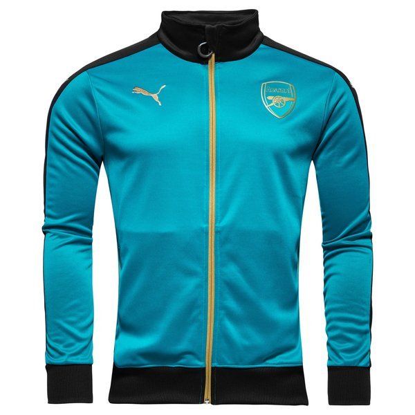 PUMA Arsenal Stadium Jacket - Capri Breeze/Anthracite/Victory Gold - Best Buy Soccer