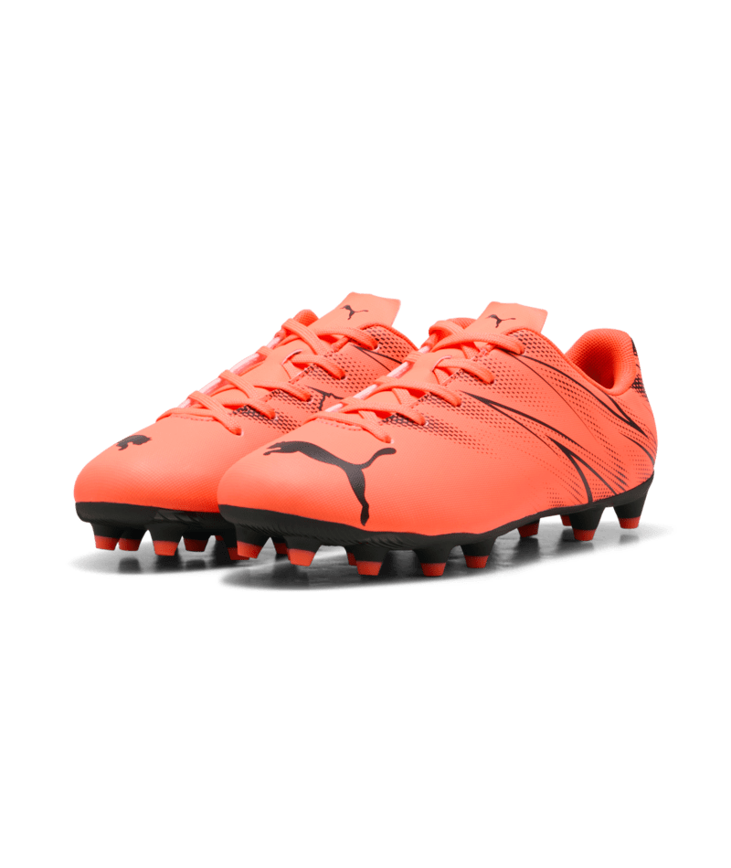 PUMA Attacanto FG/AG Multi - Ground Soccer Cleats Junior Red/Black - Best Buy Soccer