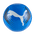 Balón de fútbol PUMA Attacanto Graphic - Azul/Negro/Blanco