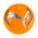 Balón de fútbol PUMA Attacanto Graphic - Naranja/Negro