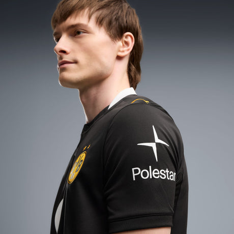 PUMA Borussia Dortmund Away Men's Soccer Jersey 2026 - Black/Dark Gray - Best Buy Soccer