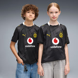 PUMA Borussia Dortmund Away Youth Soccer Jersey 2026 - Black/Dark Gray - Best Buy Soccer