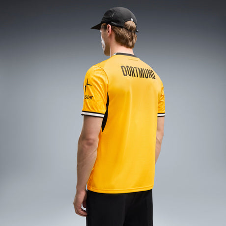 PUMA Borussia Dortmund Home Men's Soccer Jersey 2026 - Yellow/Black - Best Buy Soccer