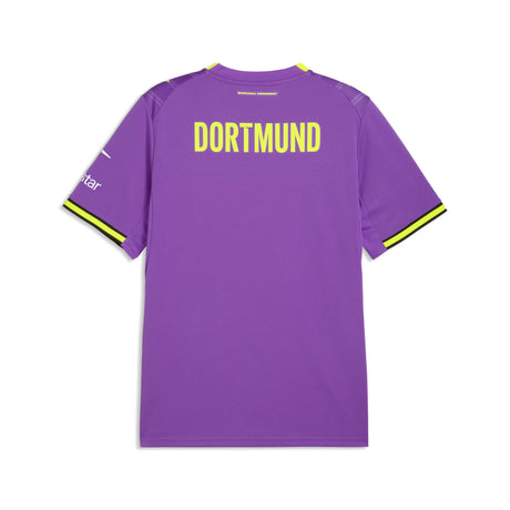 PUMA Borussia Dortmund Third Men's Soccer Jersey 2026 - Purple/Yellow - Best Buy Soccer