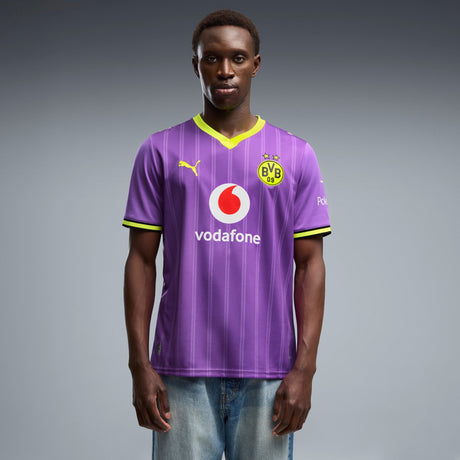 PUMA Borussia Dortmund Third Men's Soccer Jersey 2026 - Purple/Yellow - Best Buy Soccer
