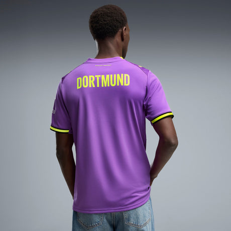 PUMA Borussia Dortmund Third Men's Soccer Jersey 2026 - Purple/Yellow - Best Buy Soccer