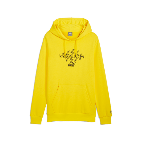 PUMA Borussia Ftblculture Hoodie Yellow/Black - Best Buy Soccer