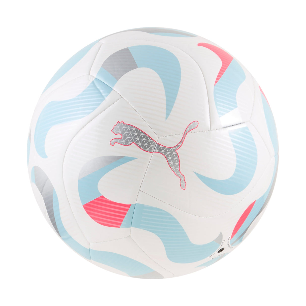 PUMA Brilliance Graphic Soccer Ball - White/Orange/Aqua - Best Buy Soccer