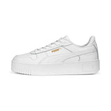 PUMA Carina Street Women's Sneaker White/Gold - Best Buy Soccer
