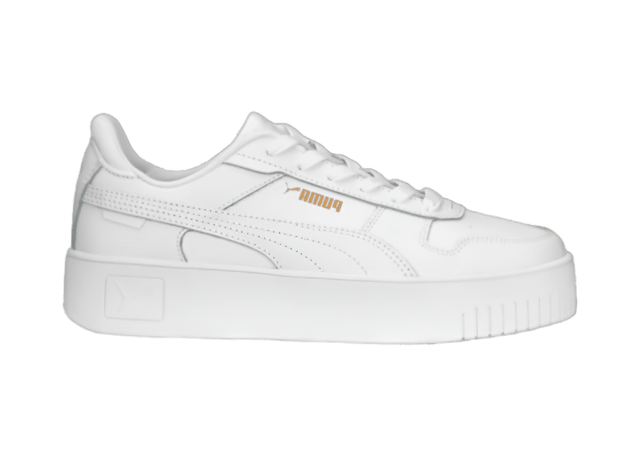 PUMA Carina Street Women's Sneaker White/Gold - Best Buy Soccer