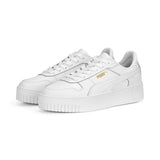 PUMA Carina Street Women's Sneaker White/Gold - Best Buy Soccer