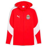 PUMA Chivas Evostripe Hooded Men's Soccer Jacket - Red/White - Best Buy Soccer