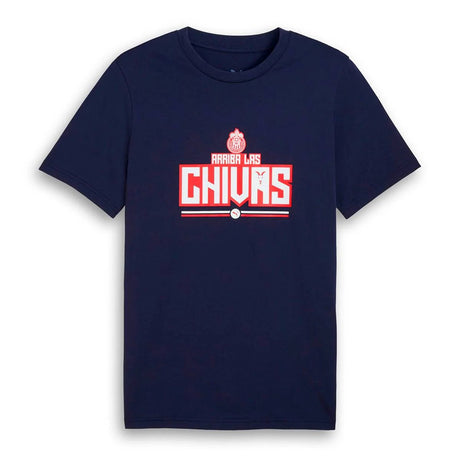 PUMA Chivas Ftblculture Tee Navy/Red - Best Buy Soccer