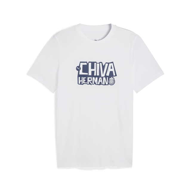 PUMA Chivas Ftblculture Tee White/Navy - Best Buy Soccer