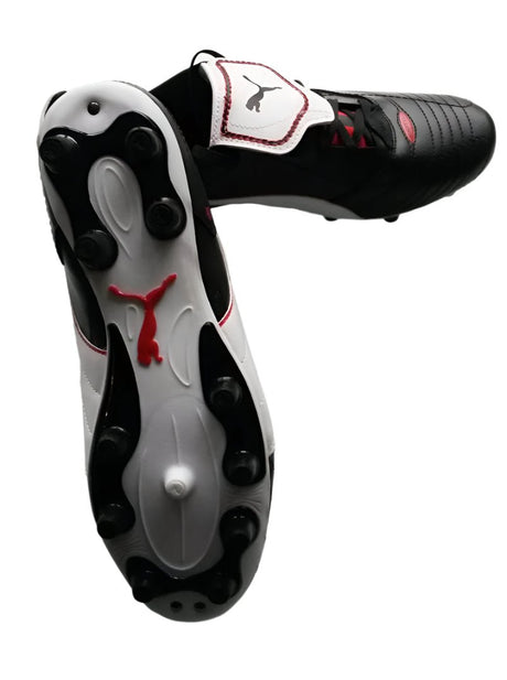 PUMA Esito Finale I FG Firm Ground Soccer Cleats Black/White/Red - Best Buy Soccer