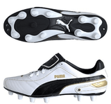 PUMA Esito Finale I FG Firm Ground Soccer Cleats White/Gold - Best Buy Soccer