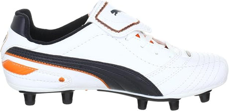 PUMA Esito Finale I FG Firm Ground Soccer Cleats White/Navy/Orange - Best Buy Soccer