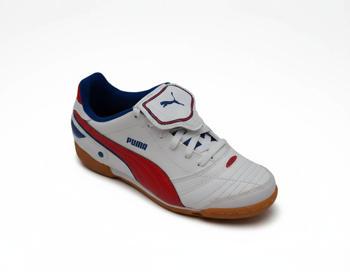PUMA Esito Finale IT Indoor Boots White/Red/Royal - Best Buy Soccer
