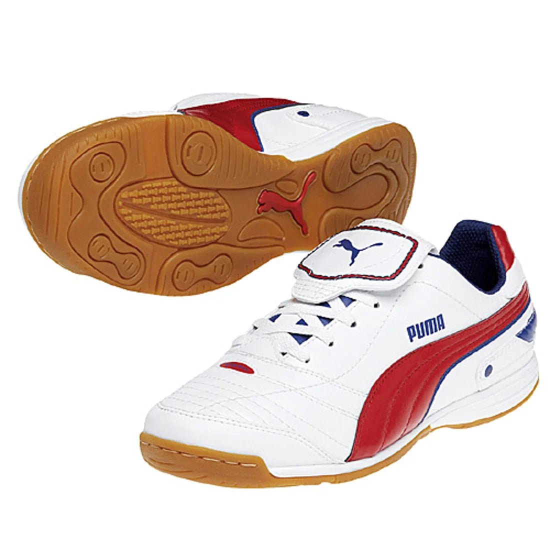 PUMA Esito Finale IT Indoor Boots White/Red/Royal - Best Buy Soccer