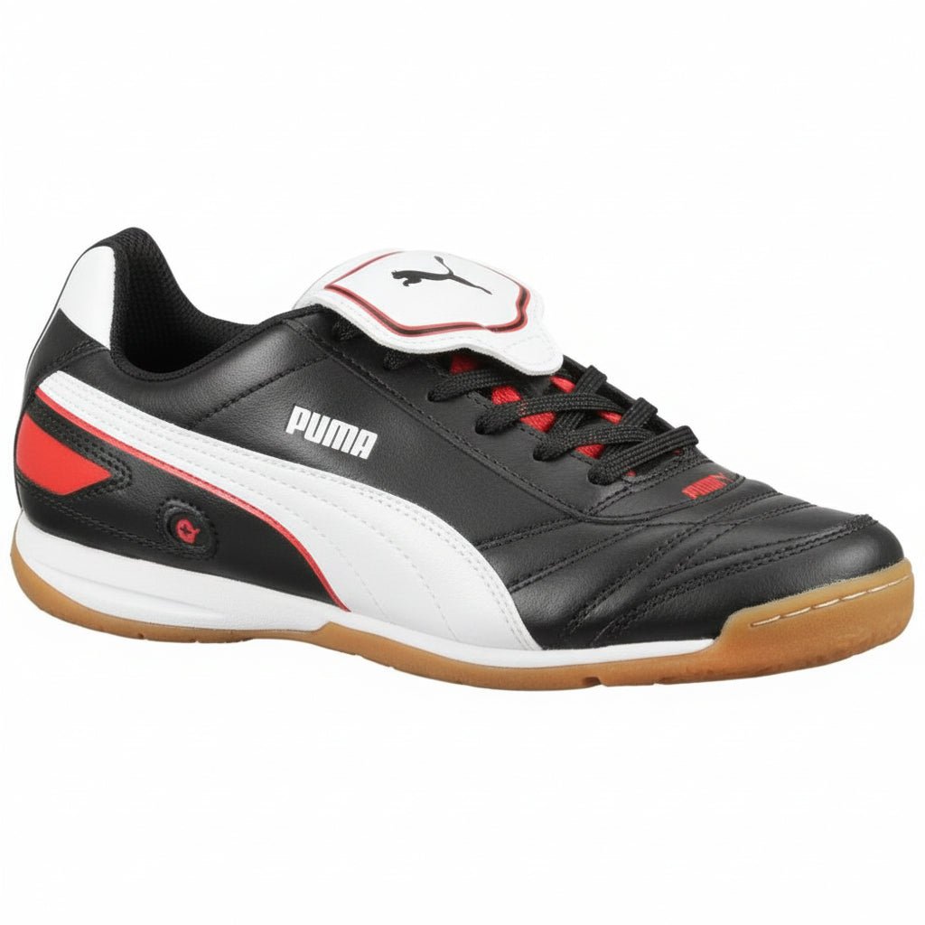 PUMA Esito Finale IT Indoor Soccer Shoes - Black/White - Best Buy Soccer