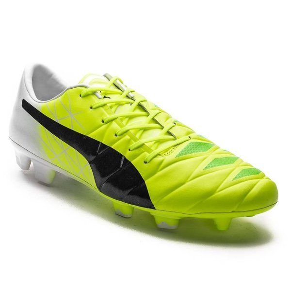 PUMA Evoaccuracy 1 FG Firm Ground Soccer Cleats - Fluo Yellow/Peacoat/White - Best Buy Soccer