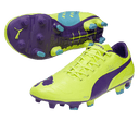 PUMA evoPower 1 FG Yellow/Purple - Best Buy Soccer