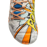 PUMA Evopower 1.2 FG Firm Ground Soccer Cleats - White/Orange Clownfish/Electric Blue Lemonade - Best Buy Soccer