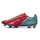 PUMA Evopower 1.2 Graphic FG Firm Ground Soccer Cleats - High Risk Red/White/Sea Pine - Best Buy Soccer