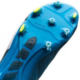 PUMA Evopower 1.3 LT FG Firm Ground Soccer Cleats - Black/White/Atomic Blue - Best Buy Soccer