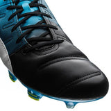 PUMA Evopower 1.3 LT FG Firm Ground Soccer Cleats - Black/White/Atomic Blue - Best Buy Soccer