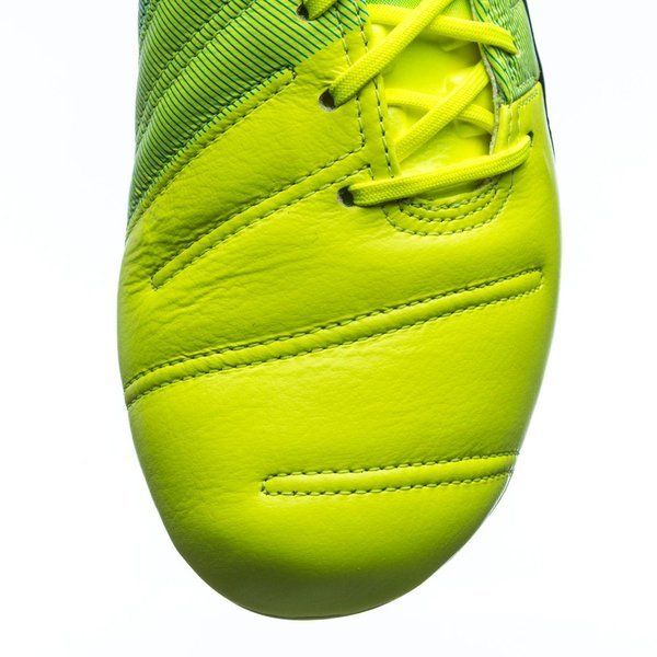 PUMA Evopower 1.3 LT FG Firm Ground Soccer Cleats - Safety Yellow/Black/Atomic Blue - Best Buy Soccer