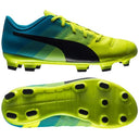 PUMA Evopower 4.3 FG J Firm Ground Youth Soccer Cleats - Safety Yellow/Black - Best Buy Soccer