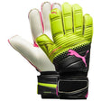 PUMA Evopower Grip 2.3 RC Goalkeeper Gloves Pink Glo/Safety Yellow - Best Buy Soccer