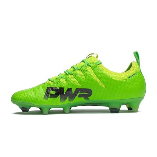 PUMA Evopower Vigor 1 FG Firm Ground Soccer Cleats - Green Gecko/Black/Yellow - Best Buy Soccer
