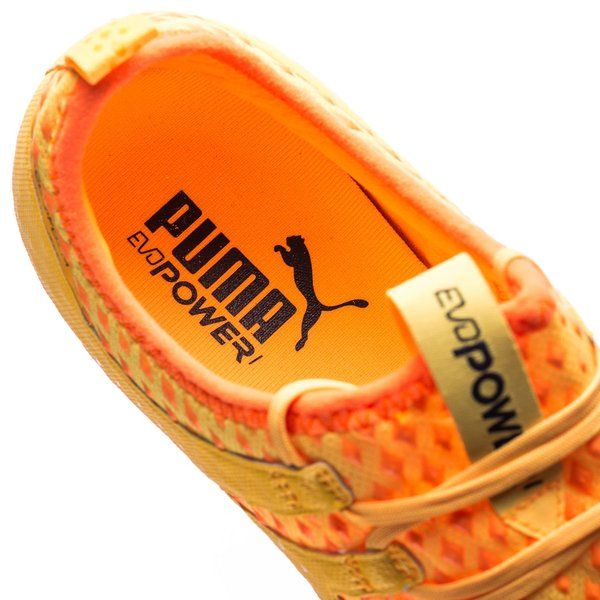 PUMA Evopower Vigor 1 FG Firm Ground Soccer Cleats - Ultra Yellow/Peacoat - Best Buy Soccer
