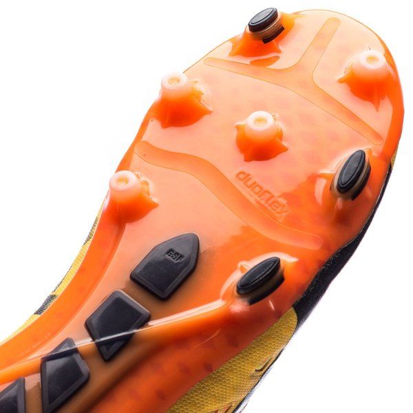 PUMA Evopower Vigor 1 FG Firm Ground Soccer Cleats - Ultra Yellow/Peacoat - Best Buy Soccer