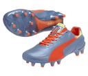 PUMA evoSEED 1.2 L FG Blue/Peach/Yellow - Best Buy Soccer