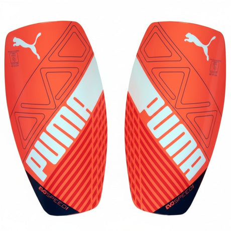 PUMA Evospeed 1 Soccer Shin Guard - Coral/Navy - Best Buy Soccer