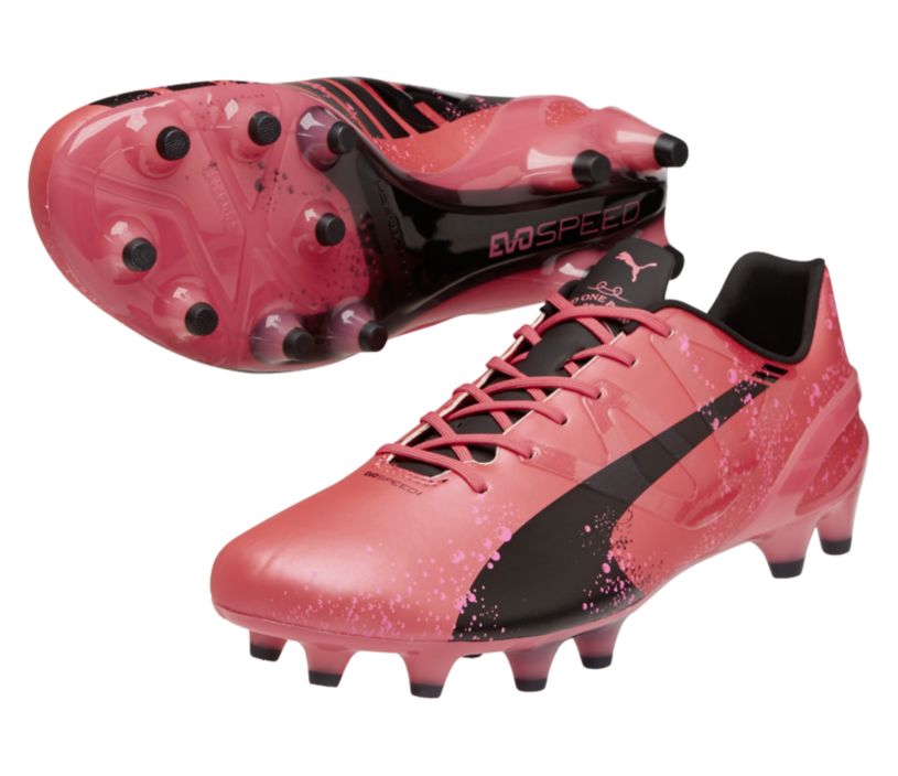 PUMA Evospeed 1.3 FG Firm Ground Soccer Cleats - Camelia Pink - Best Buy Soccer