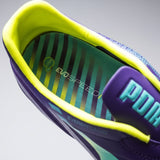 PUMA Evospeed 1.3 FG Firm Ground Soccer Cleats - Prism Violet/Fluro Yellow/Scuba Blue - Best Buy Soccer