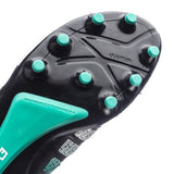 PUMA evoSPEED 1.3 Leather FG Firm Ground Soccer Cleats Black/White/Pool Green - Best Buy Soccer