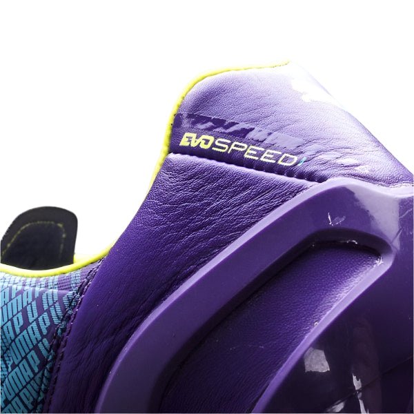 PUMA evoSPEED 1.3 Leather FG Firm Ground Soccer Cleats Purple/Yellow - Best Buy Soccer