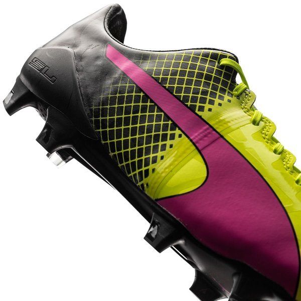 PUMA Evospeed 1.5 Tricks FG Firm Ground Soccer Cleats Pink Glo/Safety Yellow - Best Buy Soccer