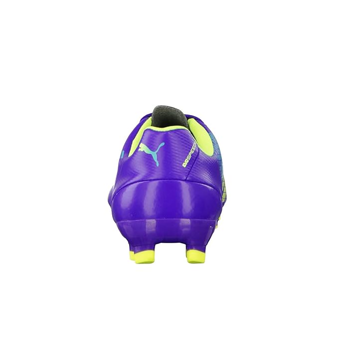 PUMA evoSPEED 5.3 FG JR Purple/Yellow - Best Buy Soccer