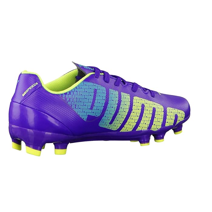 PUMA evoSPEED 5.3 FG JR Purple/Yellow - Best Buy Soccer
